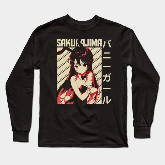 Bunny Girl Long Sleeve T-Shirt by Iravgustane